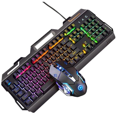 Набор игровая клавиатура мышь комплект с подсветкой продажа цена в