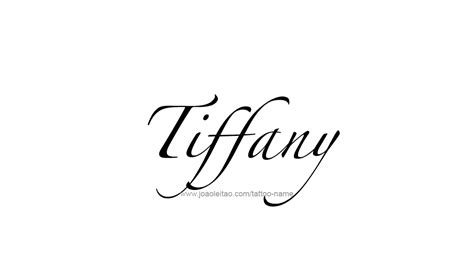 Tattoos Of The Name Tiffany Seaartillustrationoceandrawings