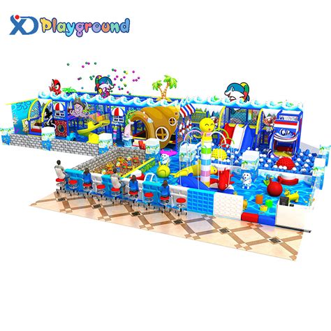 Commercial Amusement Park Ocean Themed Indoor Playground Equipment