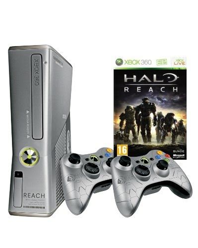 Console Xbox 360 Slim 250 Go Halo Reach Édition Limitée