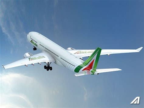 Alitalia Introduces Its New Brand New Aircraft Livery And New Visual