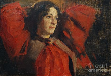 Mrs Anna Diriks 1892 Painting By O Vaering By Christian Krohg Pixels