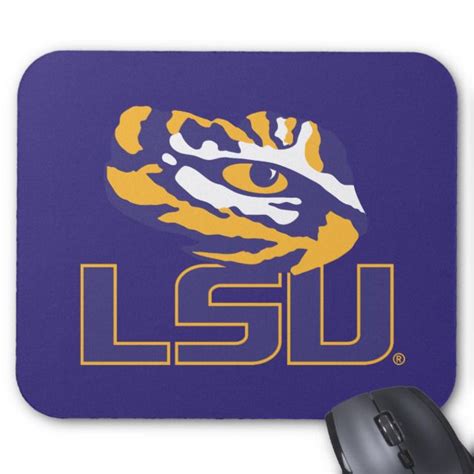 Lsu Eye Of The Tiger Mousepad Great T For Lsu Alumni Or Students