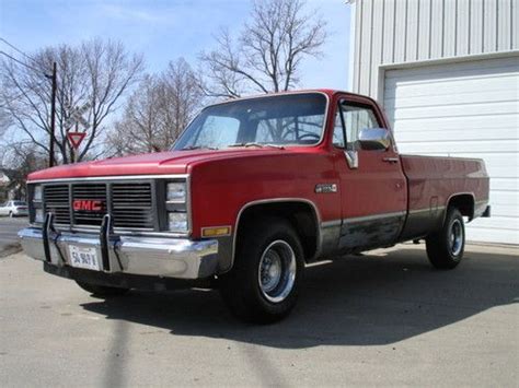 Sell Used 1985 Gmc Sierra Classic 8 Bed 350 Engine Clean Truck Many