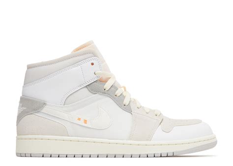 Air Jordan 1 Mid Se Inside Out Air Jordan Dm9652 100 White