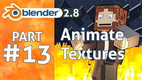 How To Animate Textures In 1 Minute Blender 28 Minecraft Animation