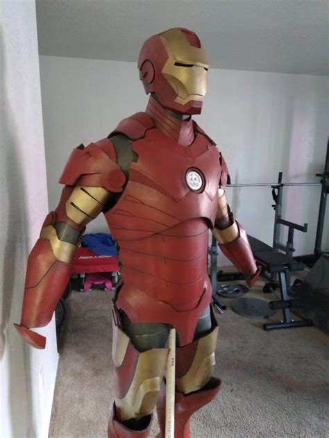 Ironman Mark Full Body Suit Custom Made To Fit Eva Foam Etsy