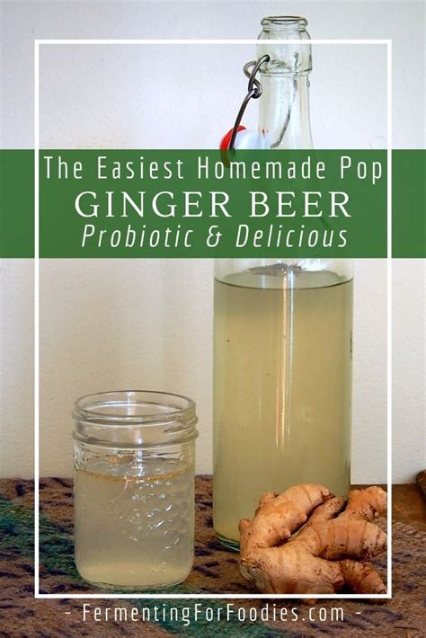How To Make Old Fashioned Ginger Beer Recipe Homemade Ginger Beer