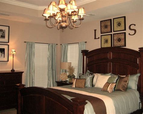 The combinations of brown and green colors create beautiful interior design with a natural feel and make rooms look balanced, cool and calm. Seafoam Green Bedroom | soothing master bedroom colors ...