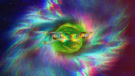 You do not need to be a graphic designer for you to do this. 44 Rick and Morty Trippy Wallpapers - WallpaperBoat