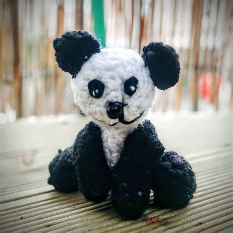 Amigurumi Panda Cub · How To Make A Bear Plushie · Yarncraft On Cut Out