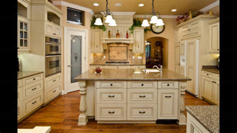 antique cream colored kitchen cabinets youtube