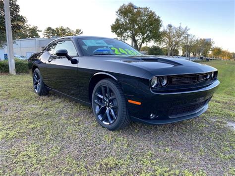 New 2019 Dodge Challenger Sxt Black Top Package Coupe In Green Cove