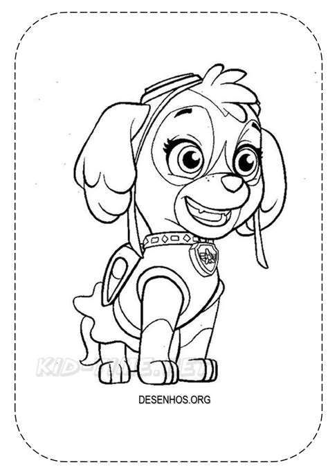 Desenhos De Skye De Patrulha Canina Para Colorir E Imprimir Images