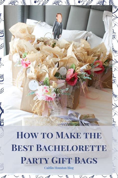 The bags can be decorated to your liking to give or take home as a party favor. How to DIY the Best Bachelorette Party Gift Bags