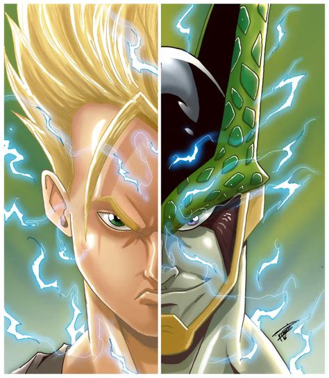 Gohan Vs Cell By Prince376 On Deviantart