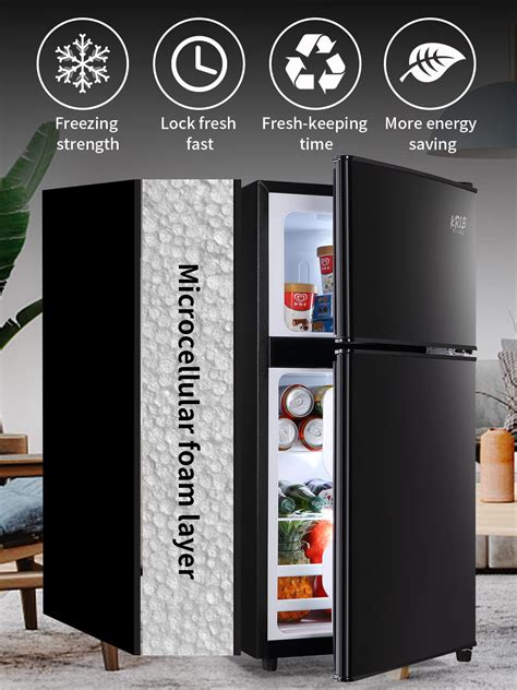 Mua Krib Bling 35 Cuft Compact Refrigerator Mini Fridge With Freezer