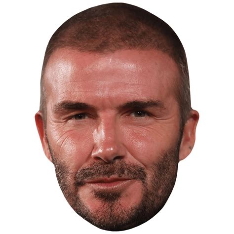 Celebrity Big Head David Beckham Beard Celebrity Cutouts