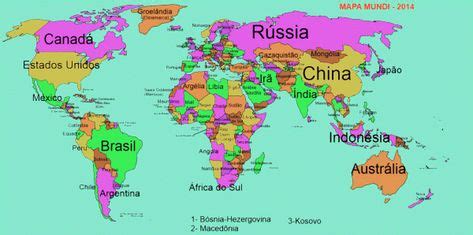 Mapa Mundi Completo Conheça Cada Detalhe Continentes e Principais