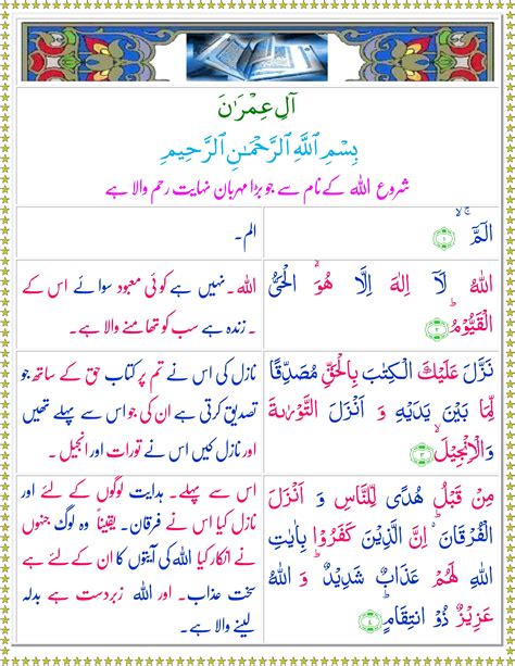 Surah Al Imran Ayat No 39 To 40 Translation Youtube Photos