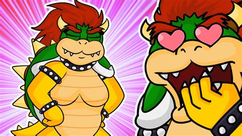 bowser meets female bowser youtube