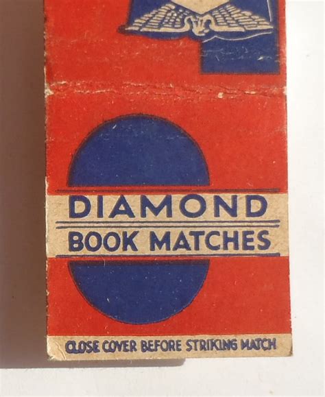1940s matchbook advertise with diamond book matches it pays diamond matches ebay