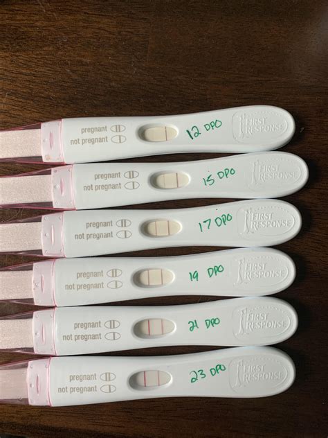 Frer 12 23 Dpo Line Progression How Does This Look Worried After A