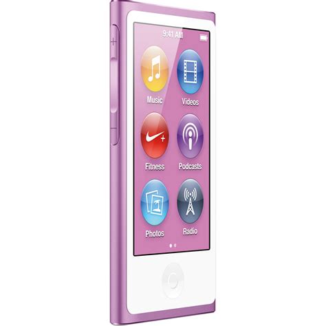 Apple 16gb Ipod Nano Purple 7th Generation Md479lla Bandh