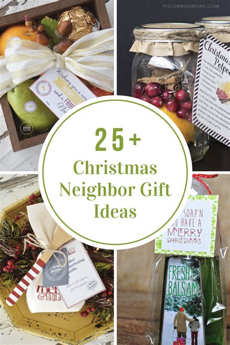 With the following gift exchange ideas and tips, gift giving will feel joyful again. Christmas Neighbor Gift Ideas - The Idea Room