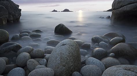1920x1080 Rocks Stones Sea Sky Nature Laptop Full Hd 1080p