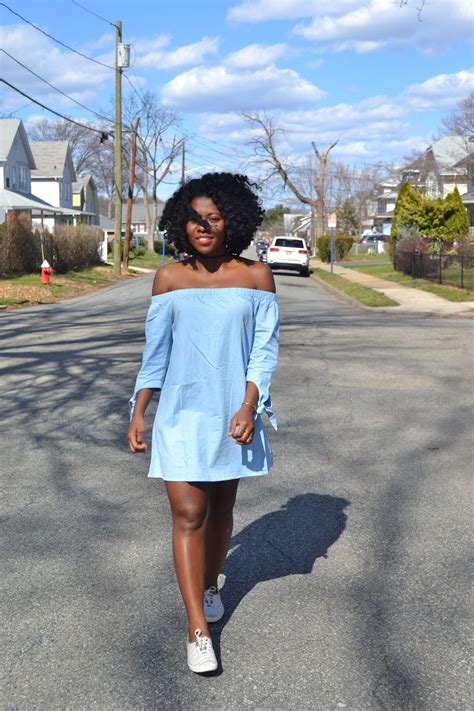 Tobi Jessa Blue Chambray Shift Dress Looking Fly On A Dime