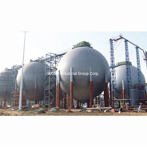 Ce Liquid Hydrogen Nitrogen Lpg Sphere Spherical Tank Turnkey Project