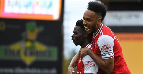 The latest arsenal score can always be found here today at turboscores, along with essential arsenal statistics, news and. How Pierre-Emerick Aubameyang reacted to Bukayo Saka's stunning goal vs Wolves - football.london