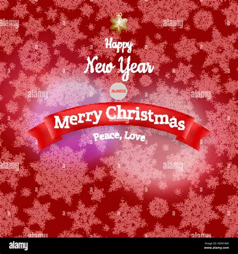 Christmas Landscape Poster Eps 10 Stock Vector Image And Art Alamy