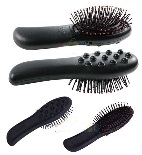 Maybe you would like to learn more about one of these? New Vibrating Hair Brush Comb Massager Massage Black ...