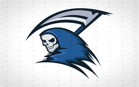 Reaper Mascot Logo Grim Reaper Esports Logo For Sale Lobotz Ltd