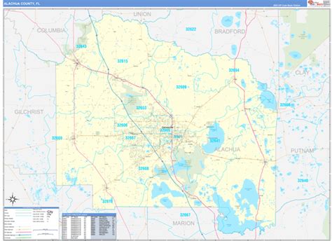 Maps Of Alachua County Florida
