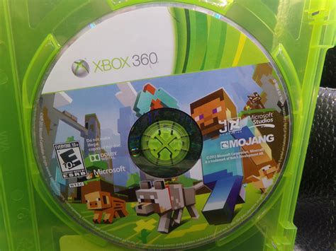 Minecraft Xbox 360 Disc Only