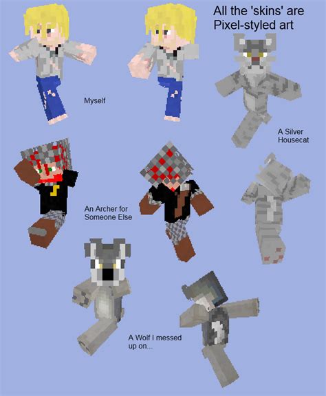 Minecraft Skins By Truewolves On Deviantart