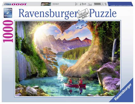 Jigsaw puzzle pieces that fit like a dream. HEARTVIEW CAVE 1000 PIECE JIGSAW PUZZLE - RAVENSBURGER
