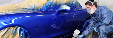Spray Paint Repair On A Car Mountain Vacation Home
