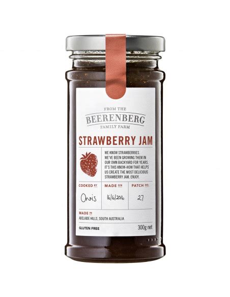 Beerenberg Strawberry Jam 300g | Ally's Basket - Direct from Australia