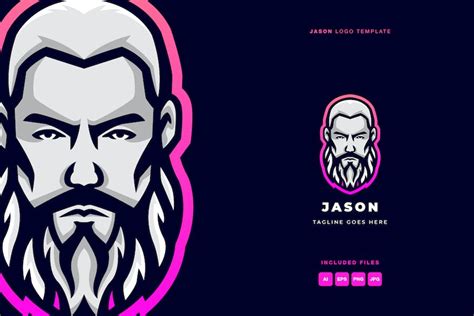 Jason Logo Template Graphic Templates Envato Elements