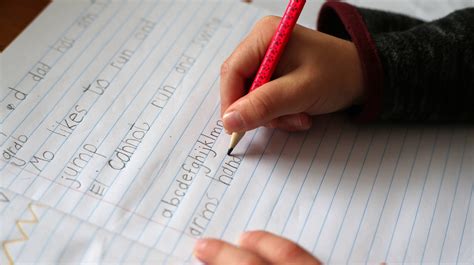 Hand Writing Letters Shown To Be Best Technique For Learning To Read Hub