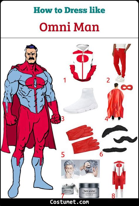 Omni Man Invincible Costume For Cosplay And Halloween