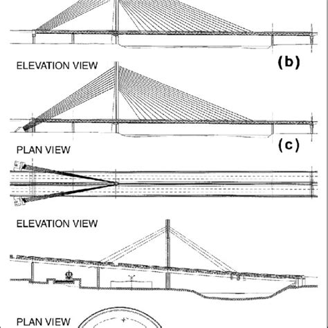 Pdf Asymmetric And Curved Cable Stayed Bridges