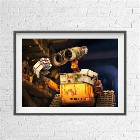 Disney Wall E Movie Pixar Animation Poster Picture Print Sizes A5 To A0