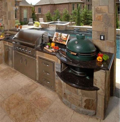 17 Best Outdoor Kitchen And Grill Ideas For Summer Backyard Barbeque Outdoor Kitchen Decor