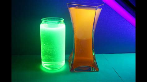 How To Make Glowing Water Video Glow Water Jar Or Flower