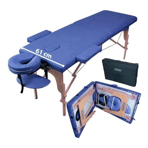 cama masaje spa portatil reclinable estuche profesional